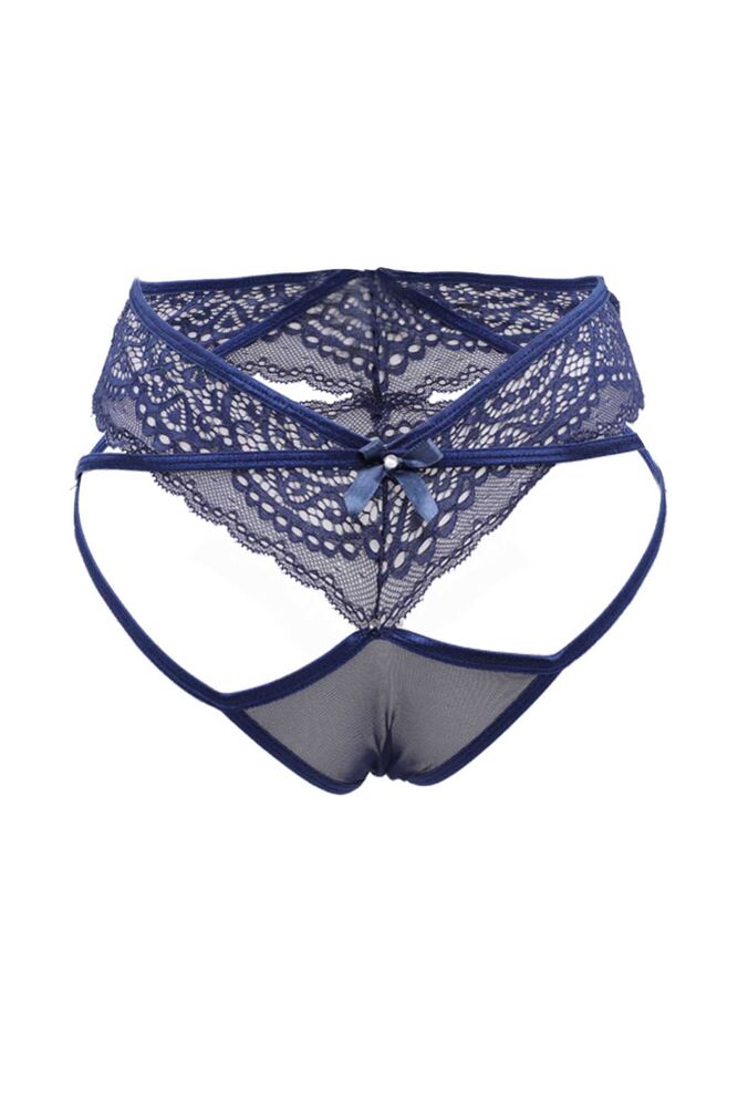 Papatya Laced Fantasy Panties | Ultramarine