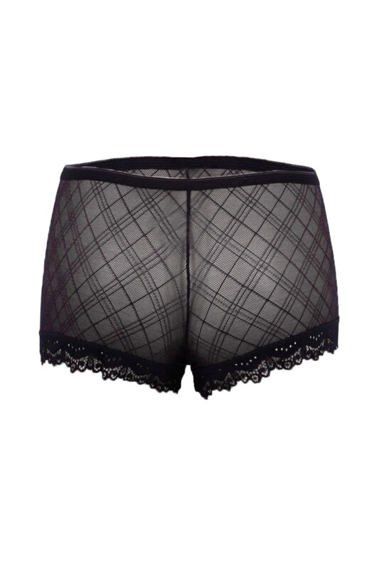 Papatya Boxer 3387 | Black - Thumbnail