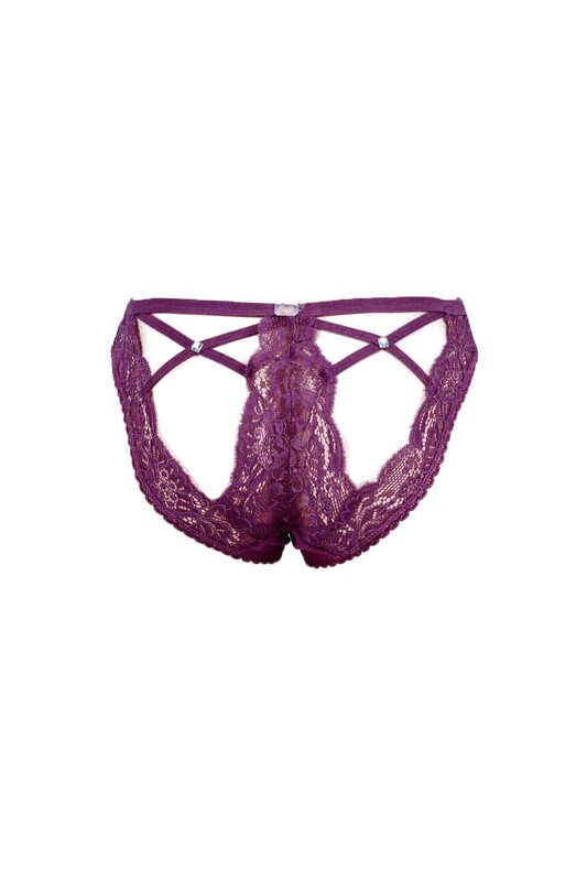 Papatya Panties 3637 | Plum - Thumbnail