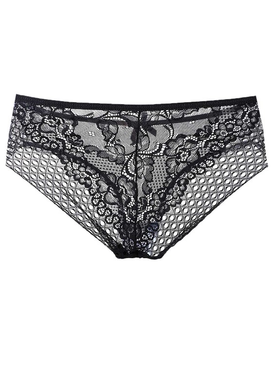 Papatya Panties 3307 | Black - Thumbnail