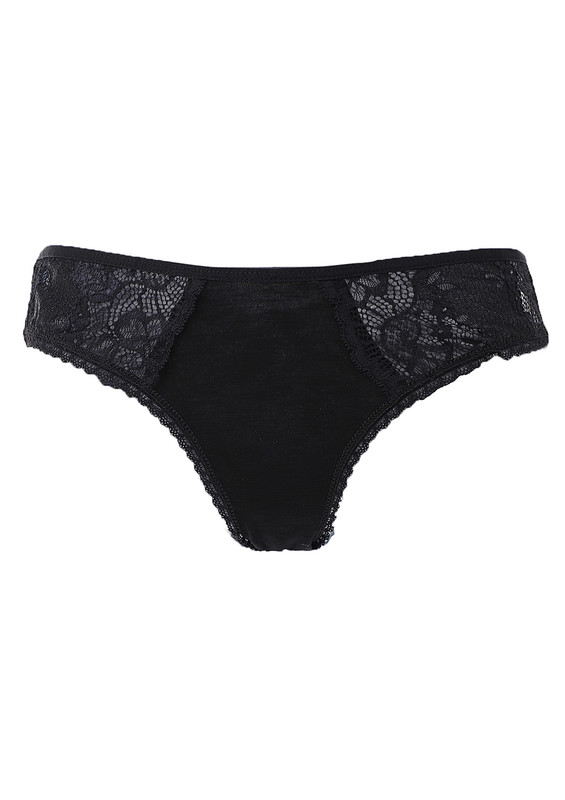 Papatya Panties 3377 | Black - Thumbnail