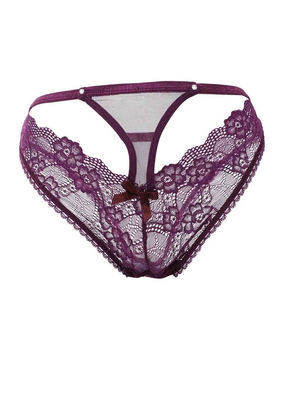 Papatya Panties 3418 | Plum - Thumbnail
