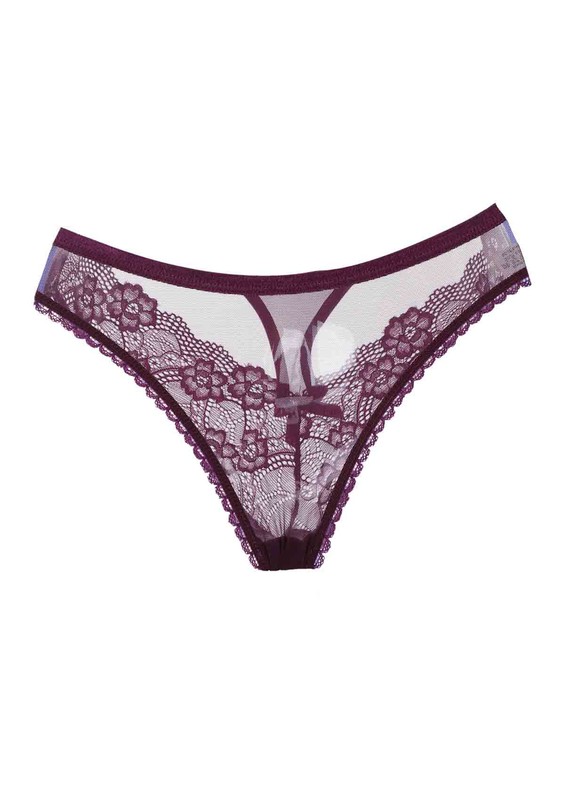 Papatya Panties 3418 | Plum - Thumbnail