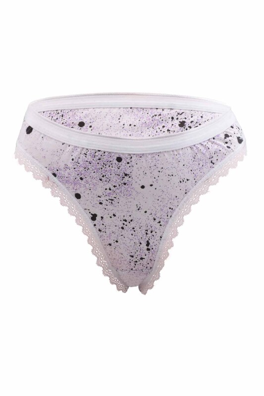 Tutku Leona Woman Panties 541 | Purple - Thumbnail