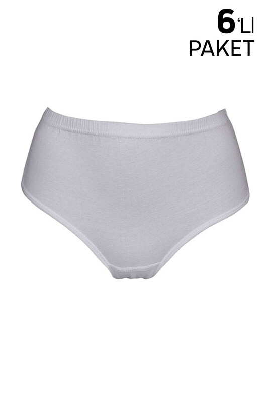 TUTKU - Tutku Woman Ribana Bato Panties Sixpack 922 | White