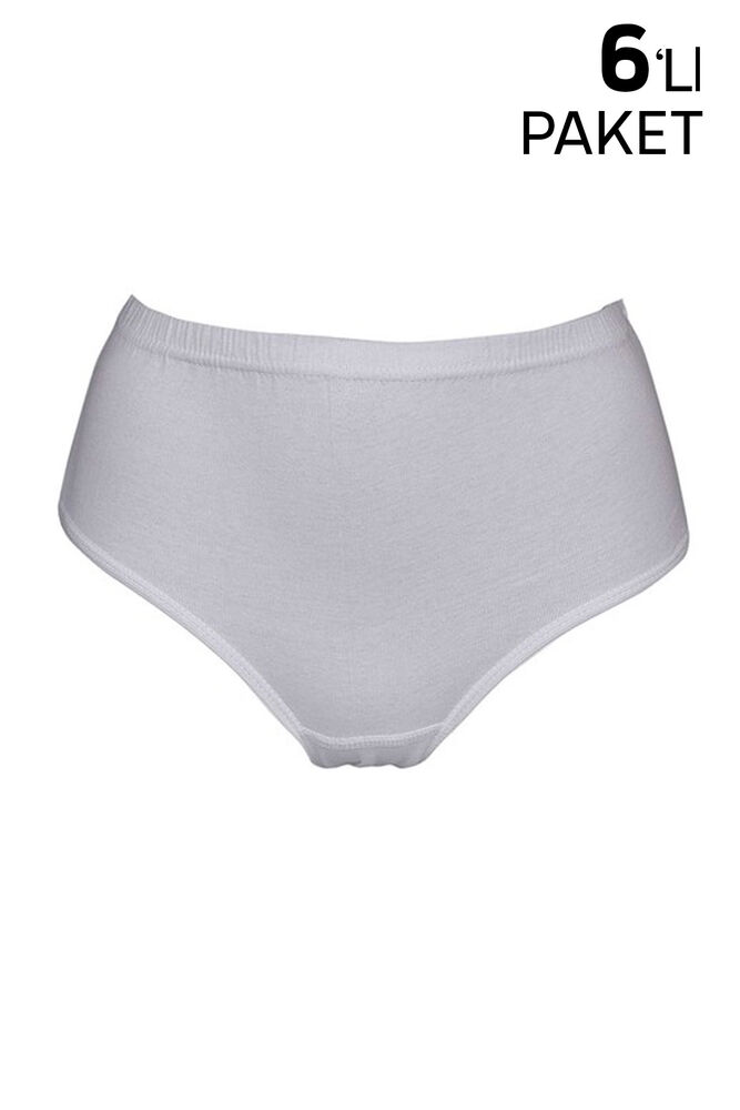 Tutku Woman Ribana Bato Panties Sixpack 922 | White