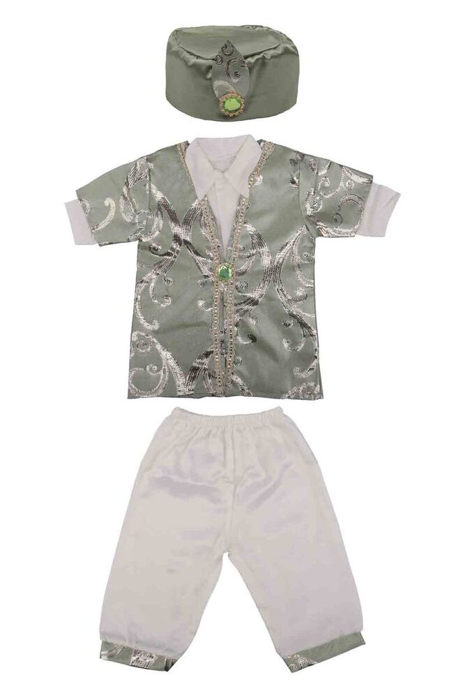 Prince Islamic Memorial Sevice Baby Boy Set | Green