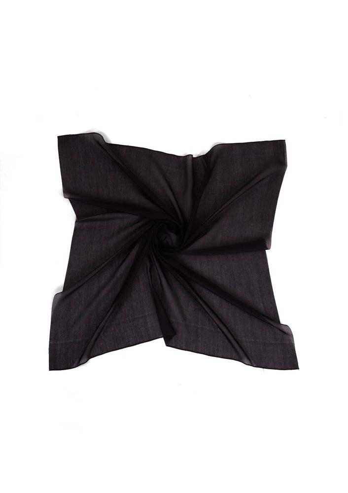 Berivan Dikişsiz Düz Yazma 100 cm Siyah 11003