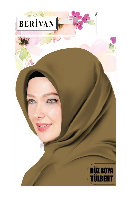 BERİVAN - Berivan Dikişsiz Düz Yazma 100 cm Hardal 428