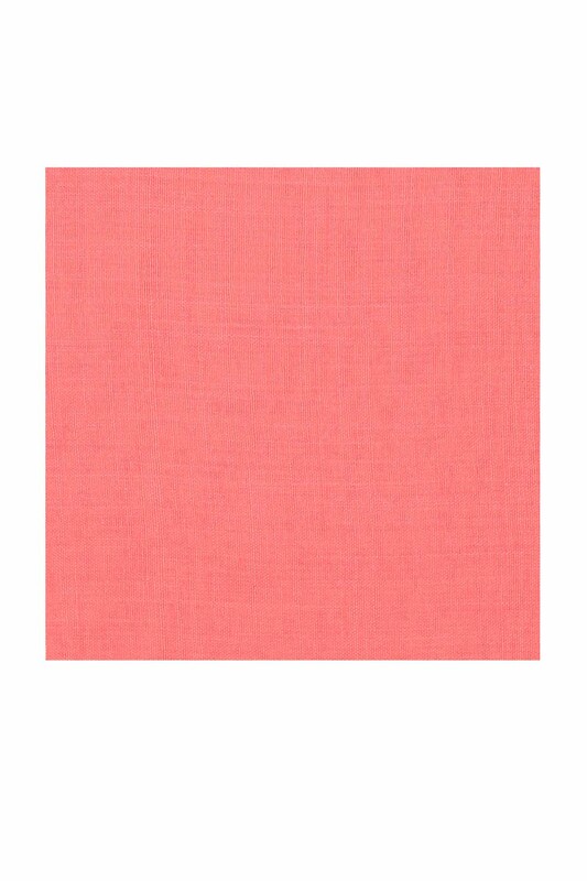 Cenk Dikişsiz Düz Yazma 90 cm | Koyu Somon - Thumbnail