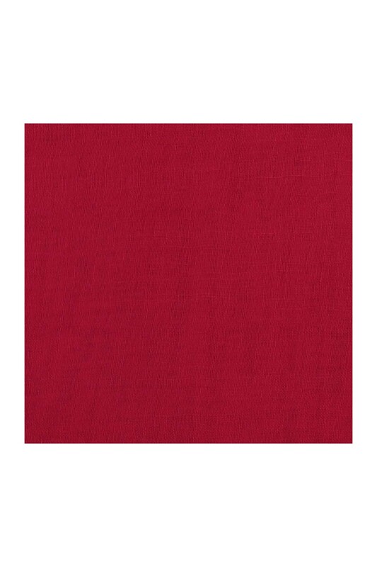 KAŞMİR - Kaşmir Dikişsiz Düz Yazma 100 cm Koyu Fuşya 127