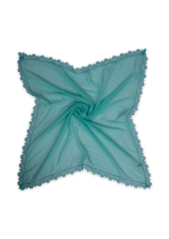 İğne Oyalı Tülbent 90'lık | Su Yeşili