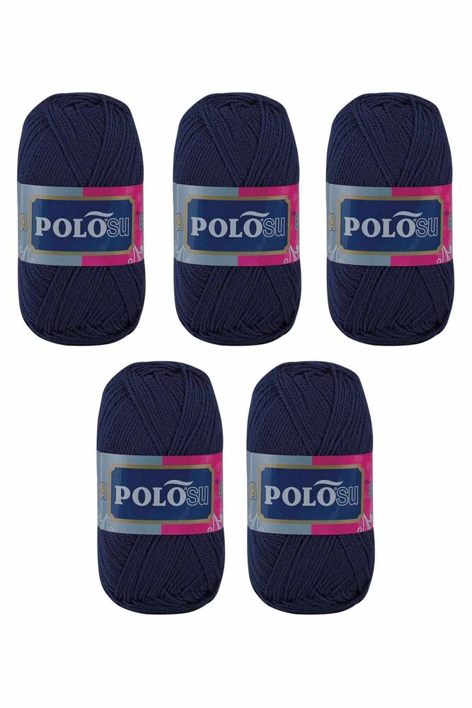 Пряжа Polosu Lüks Patiklik 5шт./Синий 357