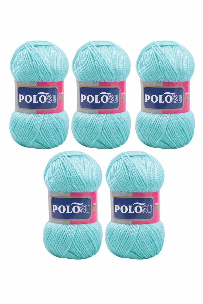Пряжа Polosu Lüks Patiklik 5шт./Мятный 380