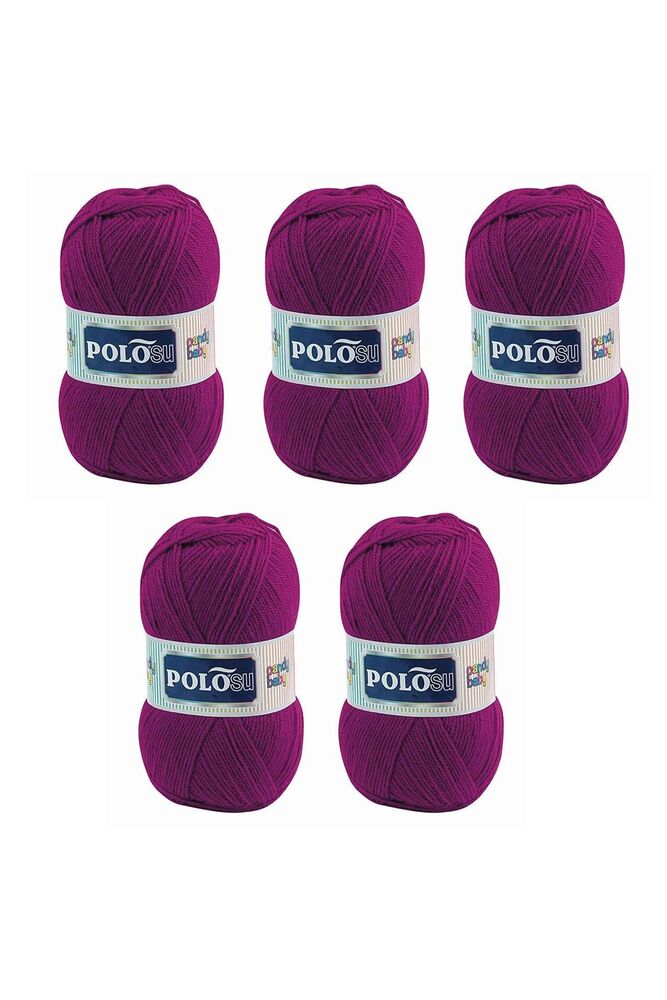 Пряжа Polosu Candy Baby 5шт./Фиолетовая фуксия 209