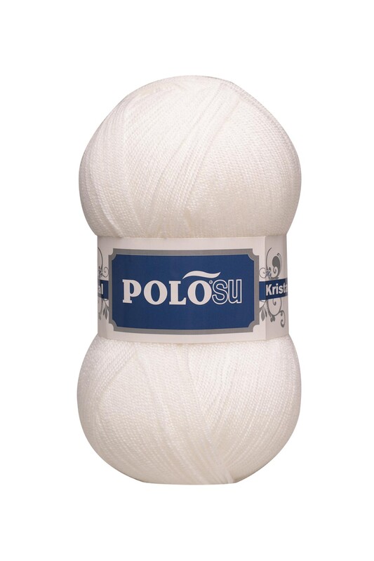 Polosu - Polosu My Kristal El Örgü İpi Optik Beyaz 101