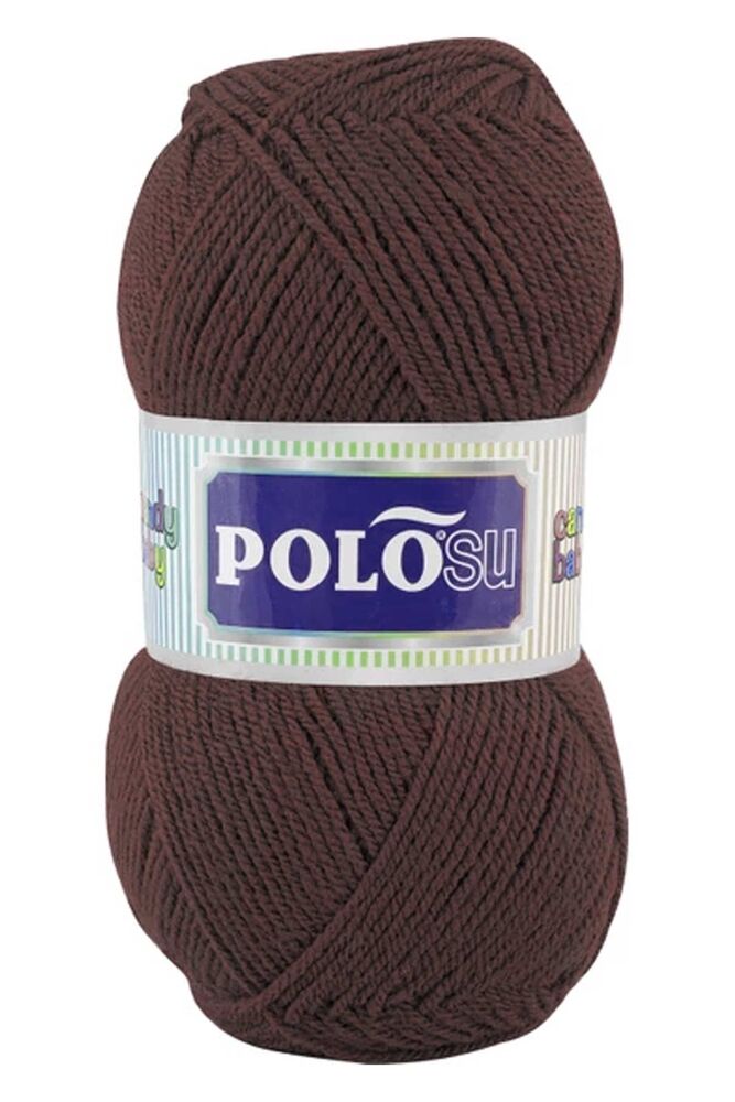 Polosu Candy Baby El Örgü İpi Kahverengi 238