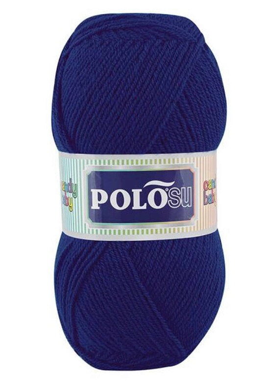 Polosu - Polosu Candy Baby El Örgü İpi Saks 223