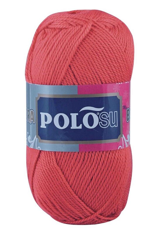 Polosu - Polosu Lüks Patiklik El Örgü İpi Nar Çiçeği 371