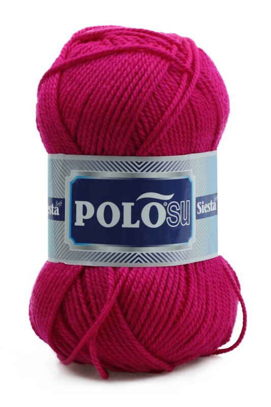 Polosu - Polosu Siesta Soft El Örgü İpi Fuşya 208