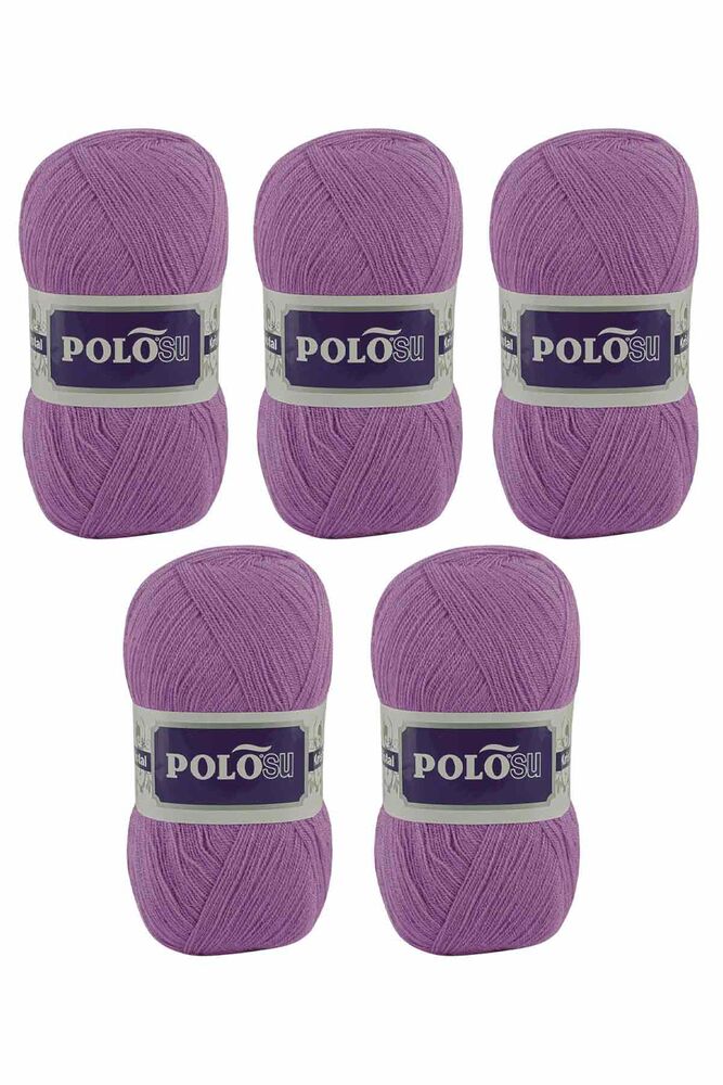 Polosu My Kristal El Örgü İpi 5 li Eflatun 113
