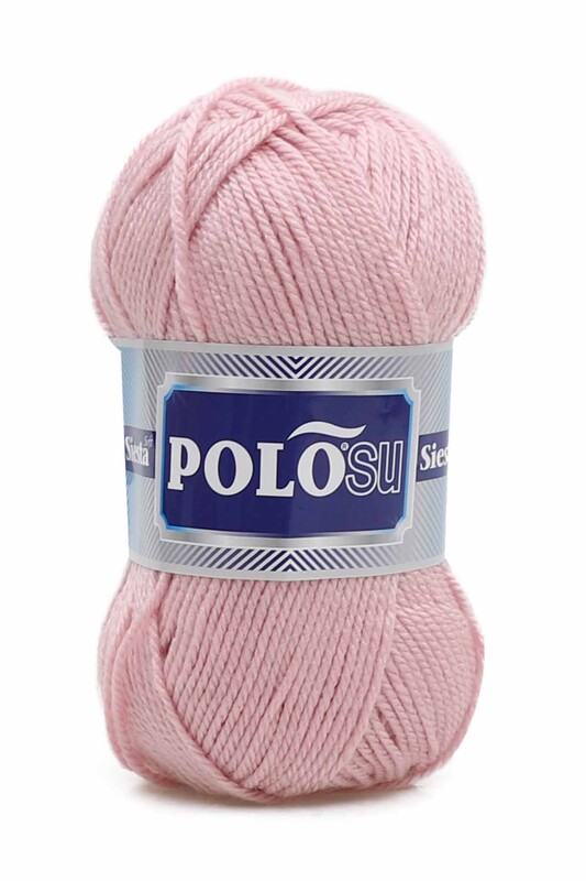 Polosu - Polosu Siesta Soft El Örgü İpi Pudra Pembe 215