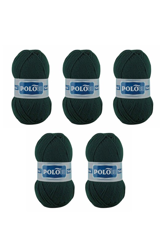 Polosu - Polosu Siesta Soft El Örgü İpi 5 li Koyu Nefti 227