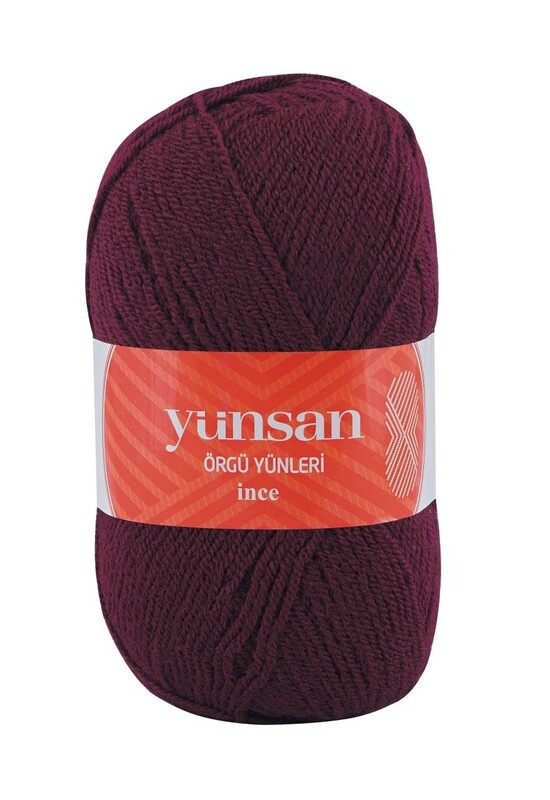 Polosu - Yünsan İnce Patiklik El Örgü İpi Bordo 514