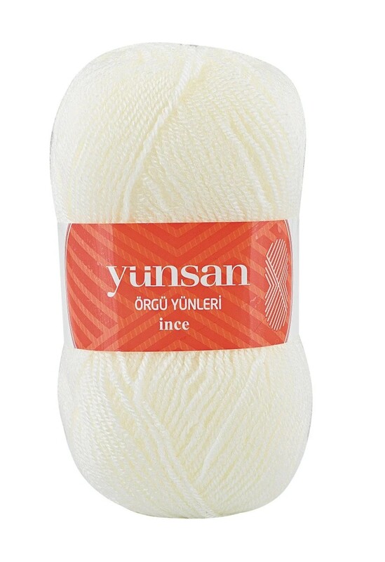 Polosu - Yünsan İnce Patiklik El Örgü İpi Açık Krem 507