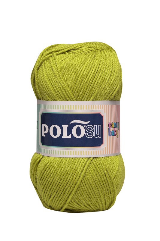 Polosu - Polosu Candy Baby El Örgü İpi Fıstık Yeşil 224