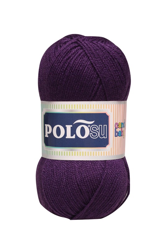 Polosu - Polosu Candy Baby El Örgü İpi Koyu Mor 229