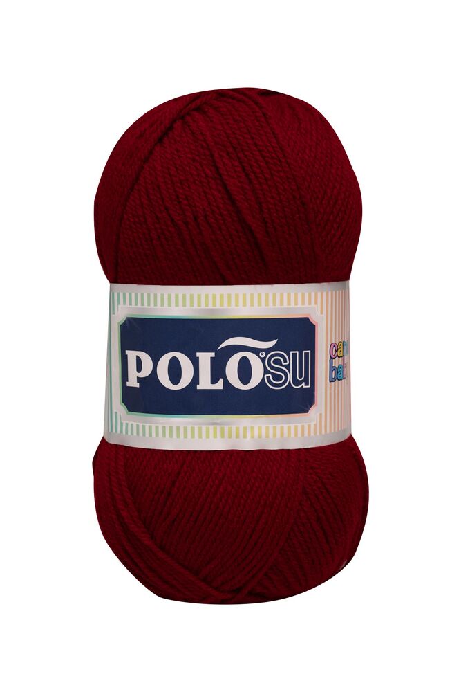 Polosu Candy Baby El Örgü İpi Koyu Kırmızı 206