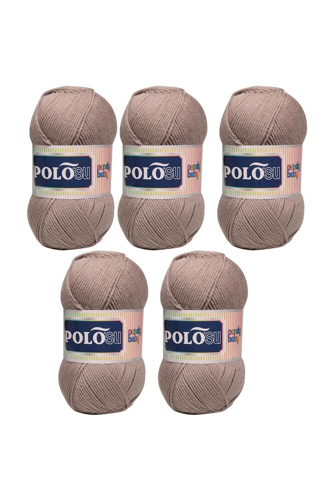 Polosu Candy Baby El Örgü İpi 5 li Bej Toprak 246