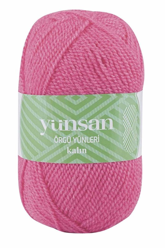 YÜNSAN - Yünsan Kalın Patiklik El Örgü İpi Gül 502