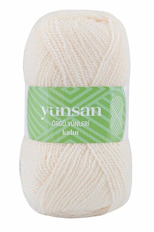 YÜNSAN - Yünsan Kalın Patiklik El Örgü İpi Koyu Krem 506