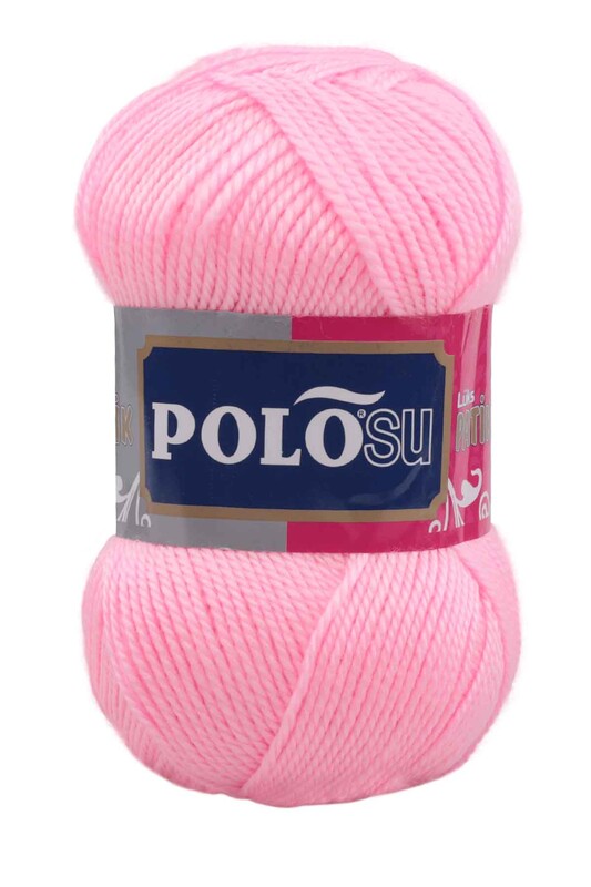 Polosu - Polosu Lüks Patiklik El Örgü İpi Bebe Pembe 376