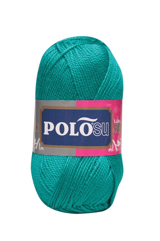 Polosu - Polosu Lüks Patiklik El Örgü İpi Turkuaz 358
