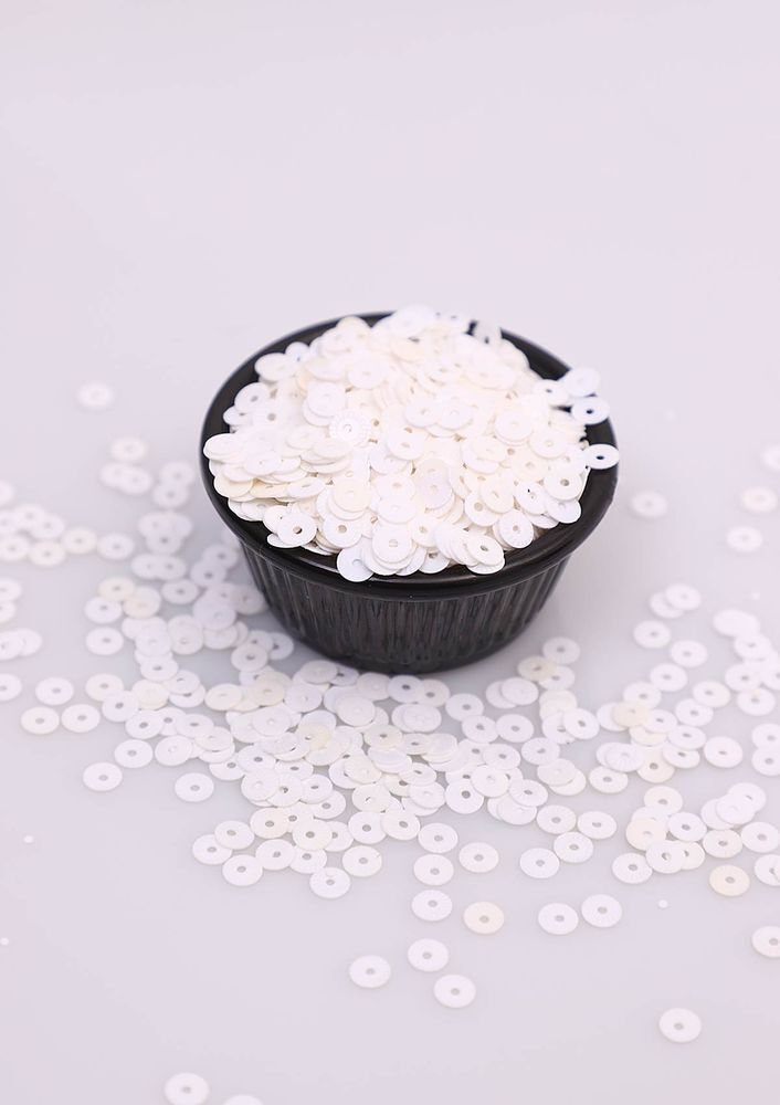 Yuvarlak Pul 8 mm 20 Gram | Beyaz