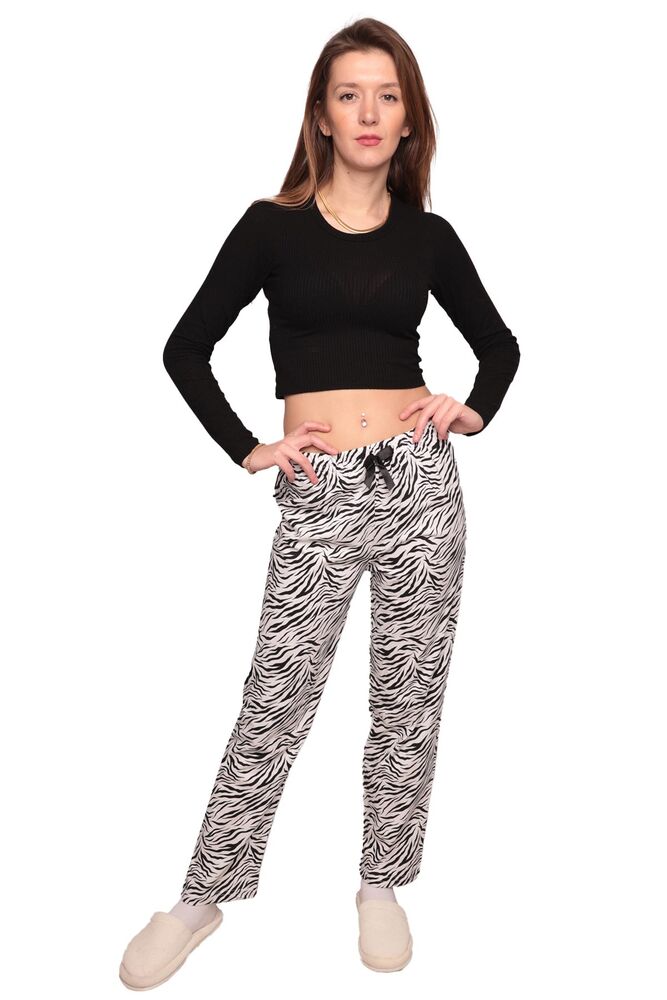 Baskılı Kadın Pijama Altı 6712 | Renk6
