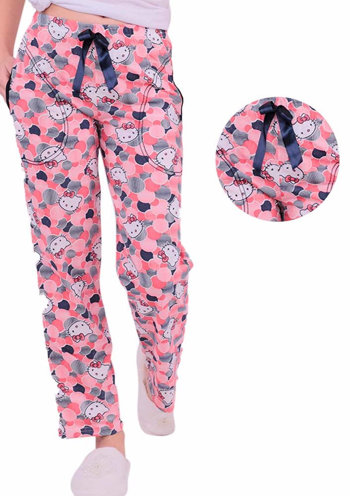 Çizgi Film Karakterli Pijama Altı 31964 | Pembe