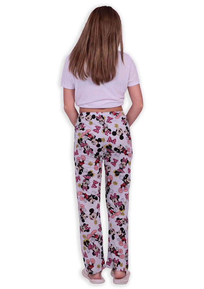 Desenli Kadın Pijama Altı | Gri