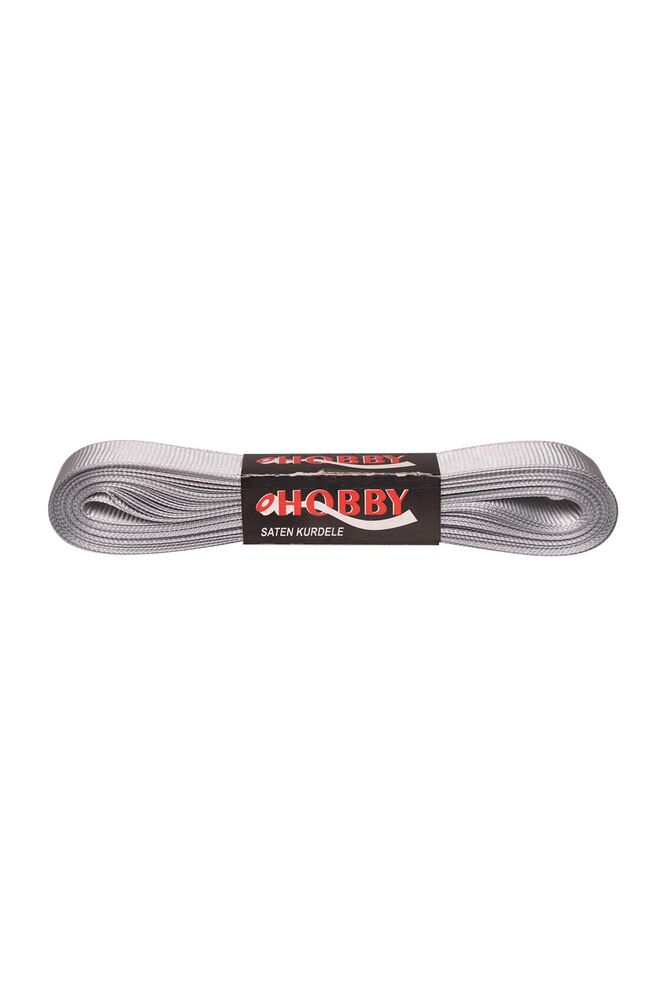 Saten Kurdele 10 mt 20 mm | Gri