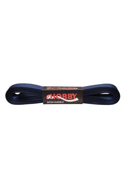 OHOBBY - Saten Kurdele 10 mt 20 mm | Lacivert