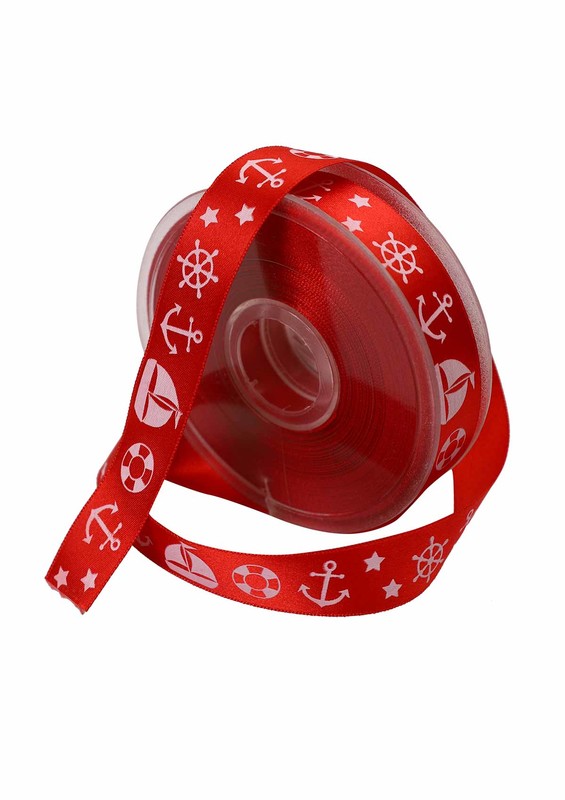 SİMİSSO - Satin Ribbon Uygun 009 |Red