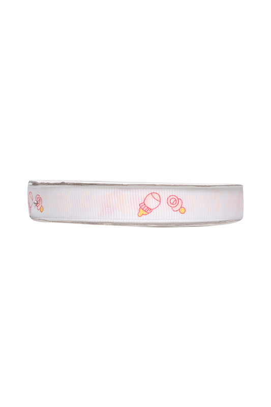 SİMİSSO - Bebek Grogren Kurdele 20 metre | Beyaz