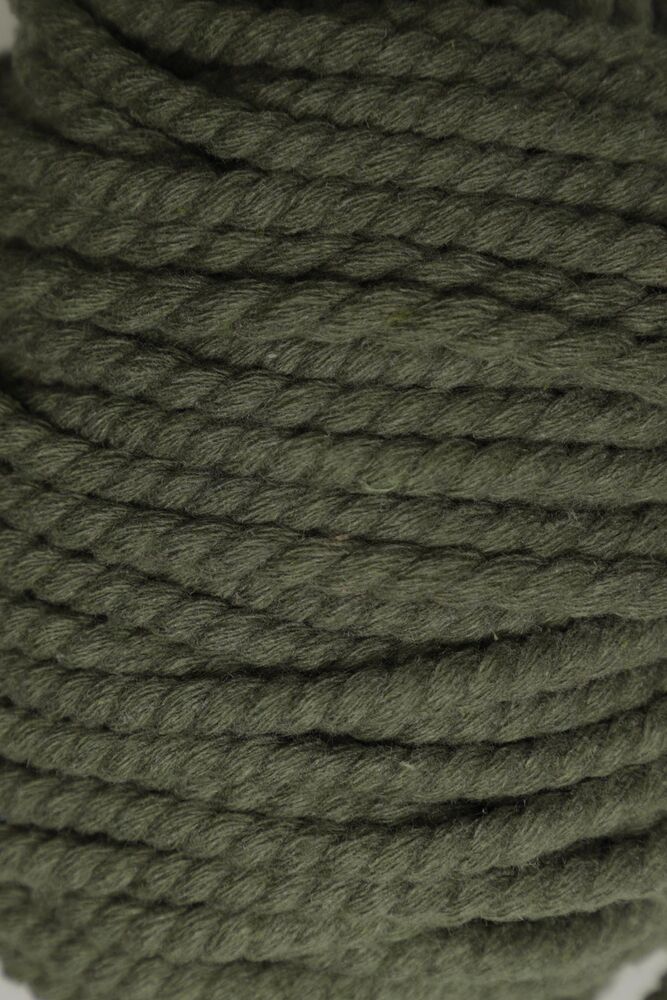 Pamuk Halat İpi 5 mm | Haki