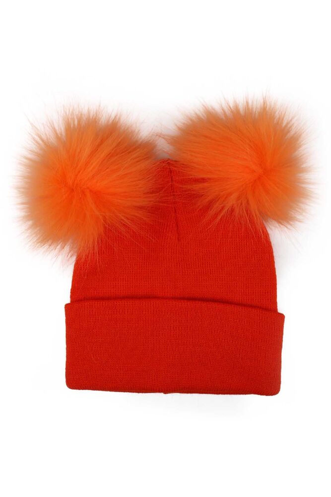 Pompon Girl Barret | Orange