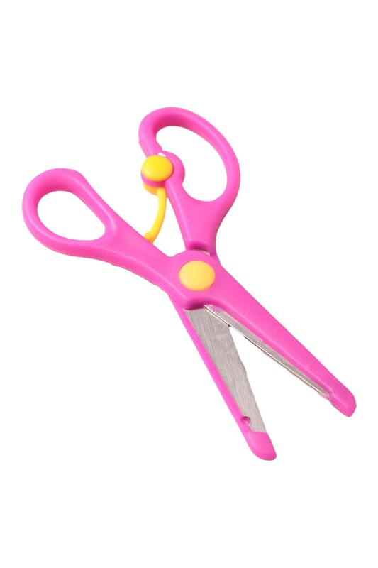 Okul Makası 0445 13,5 cm | Fuşya - Thumbnail