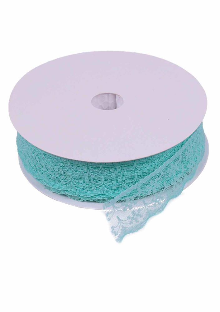 Dantel Şerit 10 mm 10 Metre | Yeşil