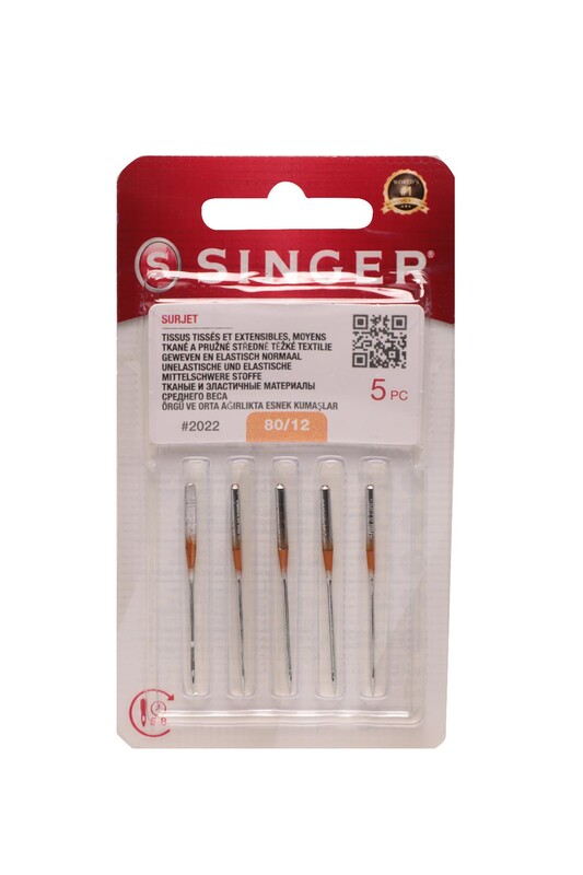 SİNGER - Singer Overlok İğnesi 80/12